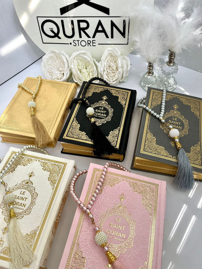 Coran Francais arabe lila - Boutique Takwa